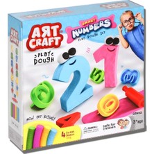 Techora Sale 3D Rakamlar Oyun Hamuru Seti - 03552