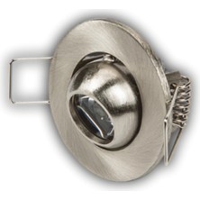 Techora Sale 1 Adet Cata Ct 5268 Ufo Yıldız 1.5W Sıva Altı LED Spot Satin Kasa Amber Işık