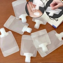 Techora Sale 3 Adet 100ML Krem Şampuan Kabı Tekrar Kullanılabilir Set