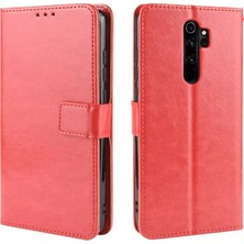 Aconcept Newface Xiaomi Redmi Note 8 Pro Kılıf Tr S Plus Kapaklı Kılıf - Kırmızı