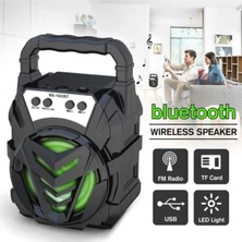 Techora Sale Bluetooth Hoparlör, Fm Radyo Özellikli, Şarj Edilebilir, Çoklu Bağlantılı, Siyah