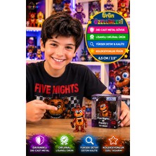 Toyfest Five Nights At Freddy's Toy Freddy Metalfigs Die Cast Koleksiyon Figürü Jada Toys 6.5 cm