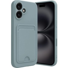 Aconcept Newface Iphone 16 Kılıf Kelvin Kartvizitli Silikon -  Yeşil
