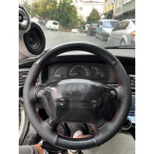Stilix Garage Opel Vectra B Kasa Araca Uyumlu Direksiyon Kılıfı 5d Kristal Nokta
