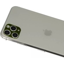 Uslucan Alışveriş Iphone 11 Pro Max Rainbow Kamera Lens Koruma Cam - Yeşil