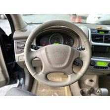 Stilix Garage Hyundai Tucson 2006-2014 Araca Özel Direksiyon Kılıfı Haki Krem Derisi Sökülerek Yapılmaktadır
