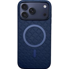 Tepex Yeni Sezon Sadece Iphone 17 Pro Uyumlu Zarif Kapitone Dikiş Detaylarıyla Premium Deri Dokulu Telefon Kılıfı...