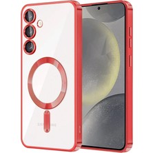 Aconcept Newface  Galaxy A36 Kross Magneticsafe Kapak - Kırmızı