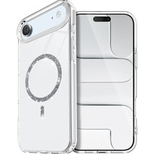 Aconcept Newface  Iphone 17 Air Live Diamond Magsafe Kapak - Şeffaf