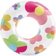 IS59259 Intex Desenli Simit 81 cm 8+Yaş Çiçekli