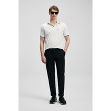 Lufian Daxon Smart Erkek Chino Pantolon Slim Fit Siyah