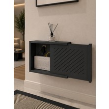 Mağaraahşap Wifi Modem Kutusu Kablo Düzenleyici Duvar Tipi Priz ve Modem Gizleme Kutusu