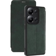 Aconcept Newface Xiaomi Redmi 15C 4g Flip Cover - Yeşil
