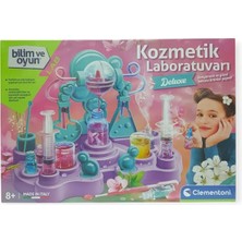 İrem Oyuncak Clementoni Kozmetik Laboratuvarı Deluxe Bilim ve Oyun Seti