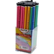 Fatih Kalem Fatih Kurşun Kalem Mercanlı 12070 Pastel 72'li Paket