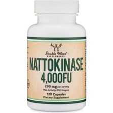 Double Wood Nattokinase 4000FU 120 Kapsül