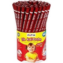 Fatih Kalem Fatih Kurşun Kalem Jumbo Üçgen Ilk Kalemim Kırmızı 72'li Paket