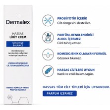 Dermalex Hassas Likit Krem Prebiyotik Içerik-Parfüm-Alkol Free- Gözenek Tıkamaz