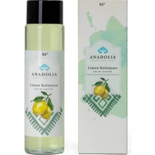 Anadolia Limon Kokulu 80° Cam Şişe Kolonya 180 ml