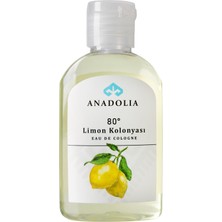 Anadolia Limon Kokulu 80° Cep Boy Kolonya 53 ml