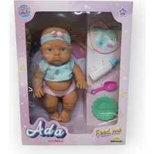 Sunman Ada Bebek Beslenme Seti 23 cm 31643 Mavi