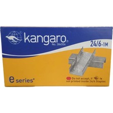 Kangaro Eko Zımba Teli No:24/6 Metalik Kaliteli Zımba Malzemesi