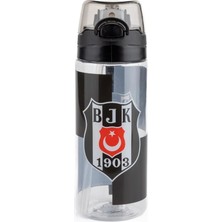 Nusrat Bilişim Mepart 500ml Renkli Beşiktaş BJK 1903 Logo Desenli Plastik Matara