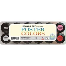 Dong-A Poster Color Guaj Boya Seti 12 renk