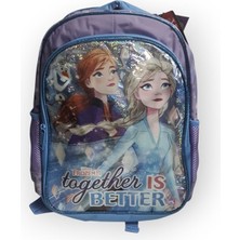 Ottonya FROZEN İLKOKUL ÇANTASI DUE TOGETHER IS BETTER FROX OTTO.41117