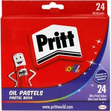 Pritt Pastel Boya 24 Renk Karton Kutu