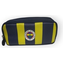 Me Çanta Fenerbahçe Çubuklu Kalemlik Renkli Çok Gözlü Tasarım 660 D Su Geçirmez Malzeme 24786