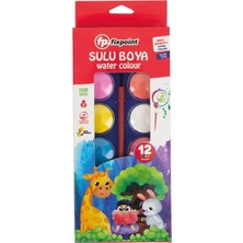 Fixpoint 12 Renk Sulu Boya Seti Non-Toxic