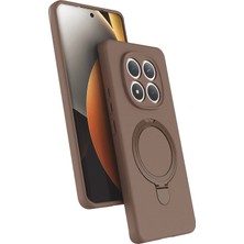 Aconcept Newface Xiaomi Redmi Note 15 Pro 5g Regal Magsafe Standlı Kapak - Çöl Titanyum