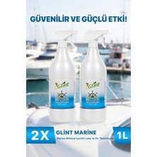 Glint Marine 2x1 L Bitkisel İçerikli Deniz Aracı Temizleyici 2’li Ekonomik Paket