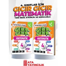 Ata Yayıncılık 4. Sınıf Gıcır Gıcır Matematik 1 ve 2. Kitap (2'li kitap)