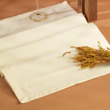 Anadolia Gardenya Beyaz Runner