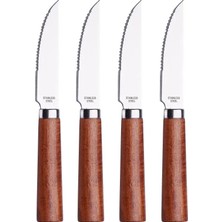 Korkmaz Akasya 4lü Steak-Biftek Bıçak Seti A641-05