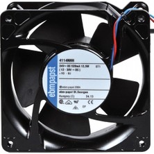 Ebmpapst 4114NHH Dc Aksiyel Fan 24V 119X119X38MM Yüksek Hızlı Bilyalı Yatak Metal Gövde