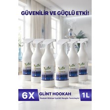 Glint Hookah 6x1 L Bitkisel İçerikli Nargile Temizleyici 6’lı Ekonomik Paket