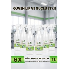 Glint Green Industry 6x1 Litre Endüstriyel Yağ Kir Pas Temizleyici 6’lı Ekonomik Paket