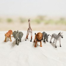 İleri Toys Küçük Boy Vahşi Hayvanlar Seti (6 Inç)