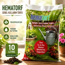 Hematorf 10 Lt Profesyonel Ithal Çiçek Toprağı-Gübre Ilaveli