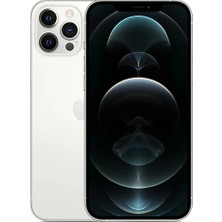 Apple Yenilenmiş IPHONE 12 Pro Max 128GB – Gümüş (12 Ay Garantili) – A Grade