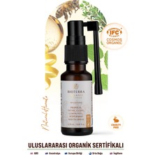 Bioterra Organik Propolis, Kekik, Karanfil, Nane, Limon Yağlı Doğal Boğaz Spreyi 20 ml – Ferahlatıcı ve Koruyucu