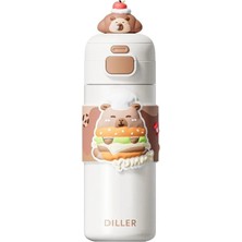 Vagon Diller Paslanmaz Çelik Termos 480 Ml 9351 (Karışık Renk, 1 Adet)