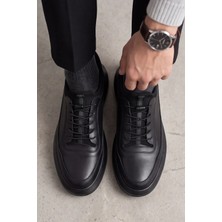 Liarca Snapglide Slipon - Hakiki Deri Esnek Çoraplı Stoper Bağcıklı Erkek Casual Ayakkabı, Konforlu Tabanlı Pratik Şık Erkek Sneaker
