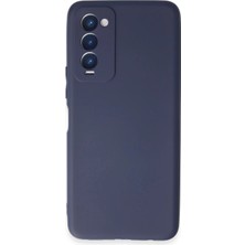 Aconcept Newface Tecno Camon 18 Kılıf First Silikon - Lacivert