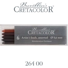 Cretacolor Karışık Portmin Uç 5,6Mm (6 Lı Paket) 26400