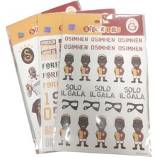 Galatasaray Sticker Sheet (72 Adet)