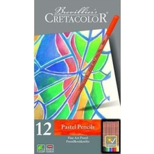 Cretacolor Fine Art Pastel Boya Kalemi Seti 12 Renk Metal Kutu 47012
